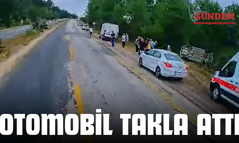 Otomobil Takla Attı