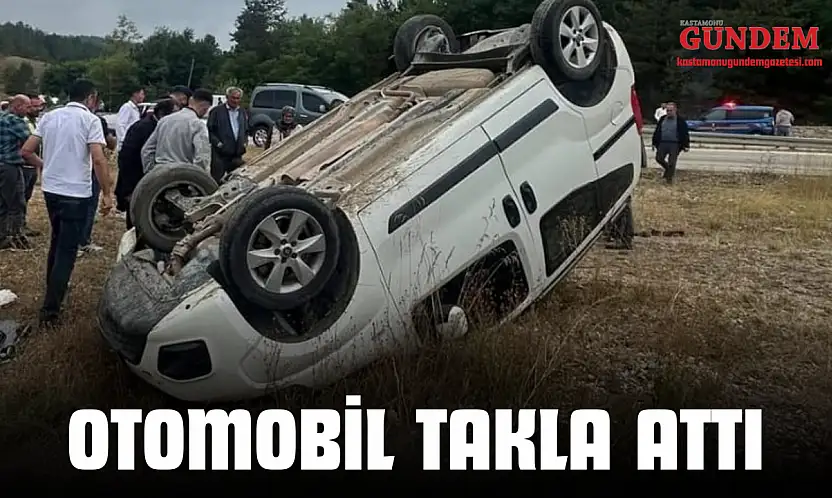 Otomobil Takla Attı