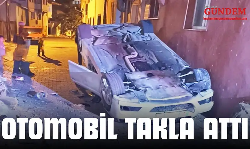 Otomobil Takla Attı