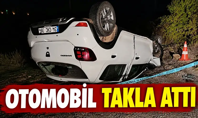 Otomobil Takla Attı