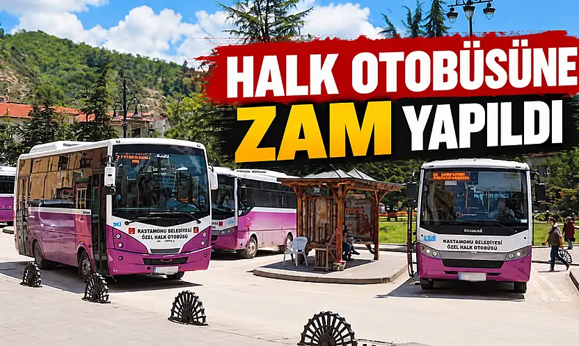 Özel Halk Otobüsü Ücretlerine Zam