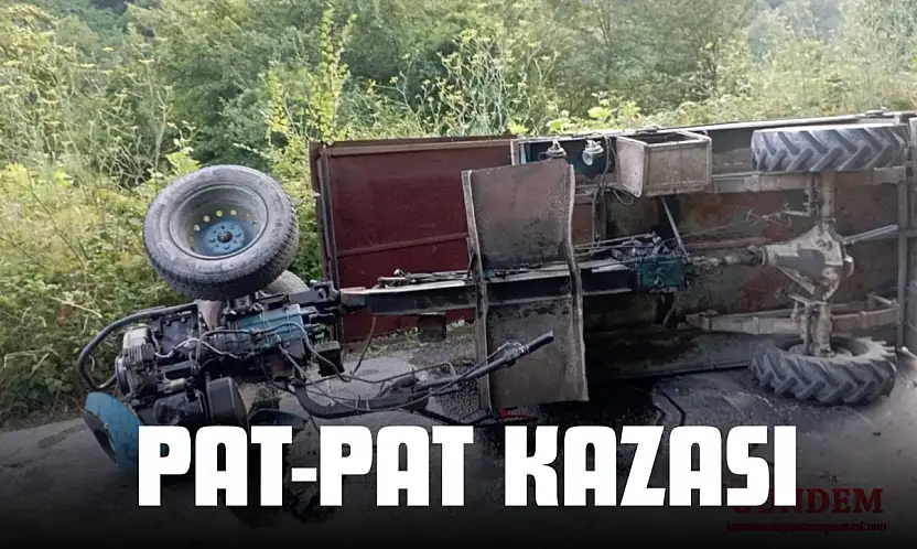 Pat-Pat Kazası: 1 Yaralı