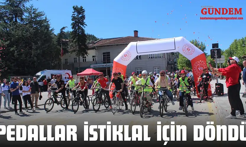 Pedallar İstiklal İçin Döndü