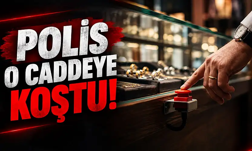 Polis O Caddeye Koştu!