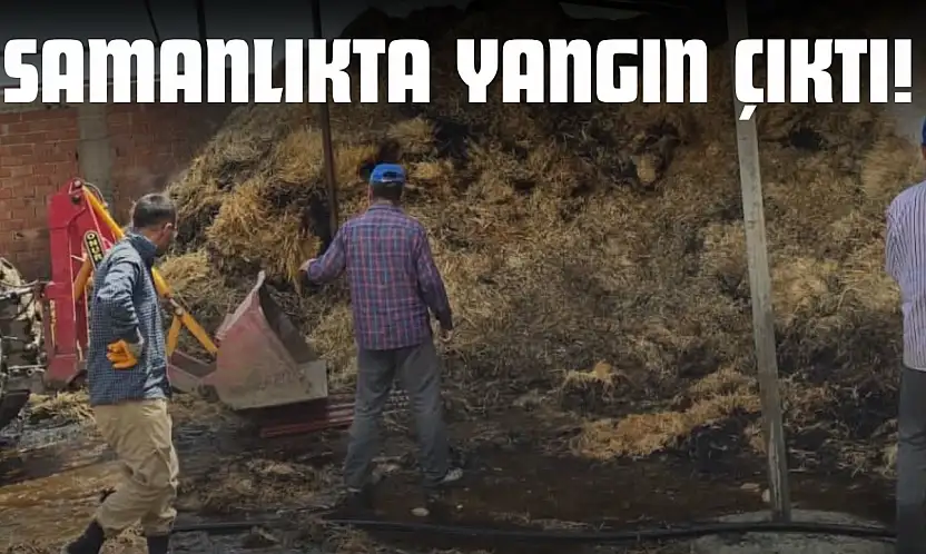 Samanlıkta Yangın Çıktı!