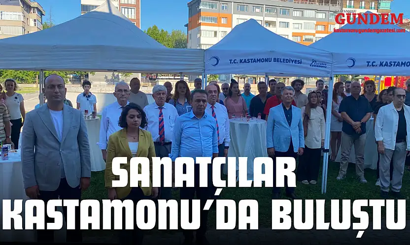 Sanatçılar Kastamonu'da Buluştu, Eserler Sergilendi