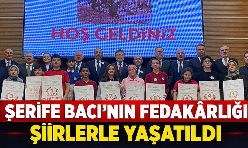 Şerife Bacı'nın Fedakârlığı Şiirlerle Yaşatıldı