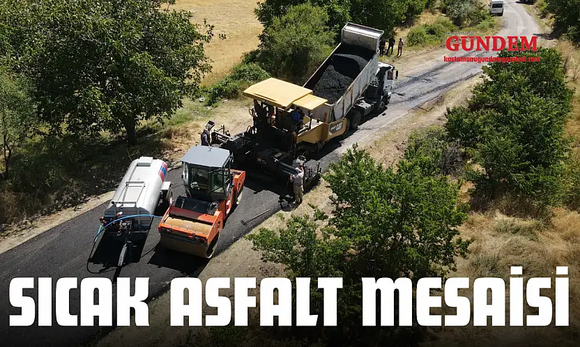 Sıcak Asfalt Mesaisi