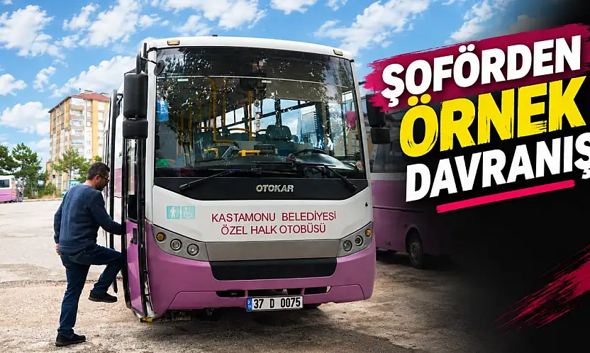 Şoförden Örnek Davranış