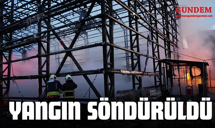 Spor Salonunda Çıkan Yangın Söndürüldü