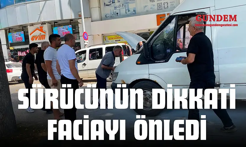 Sürücünün Dikkati Faciayı Önledi