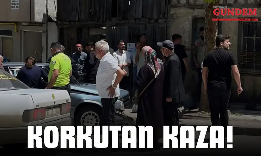 Taşköprü'de Korkutan Kaza: Otomobil Ağaca Çarptı