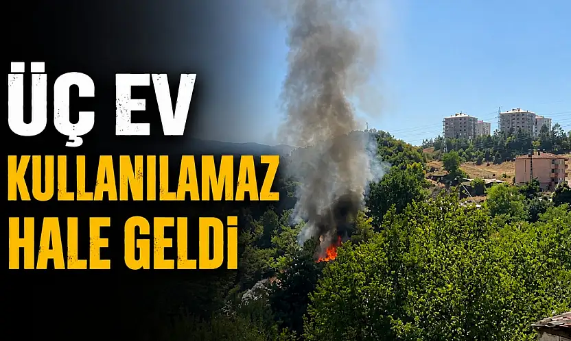 Üç Ev Kullanılamaz Hale Geldi