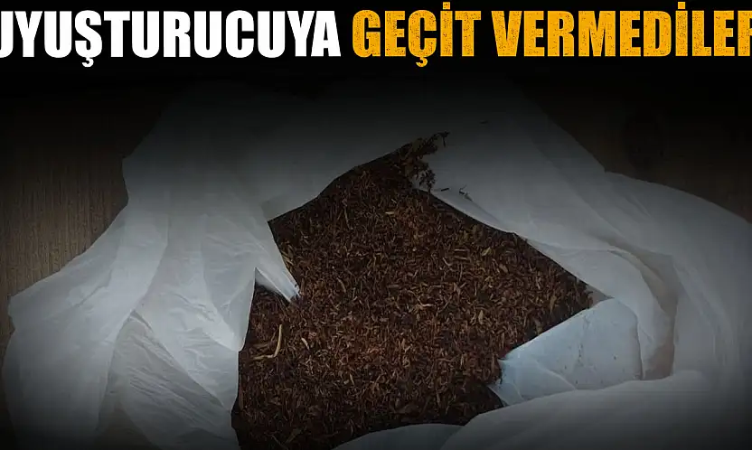 Uyuşturucuya Geçit Vermediler
