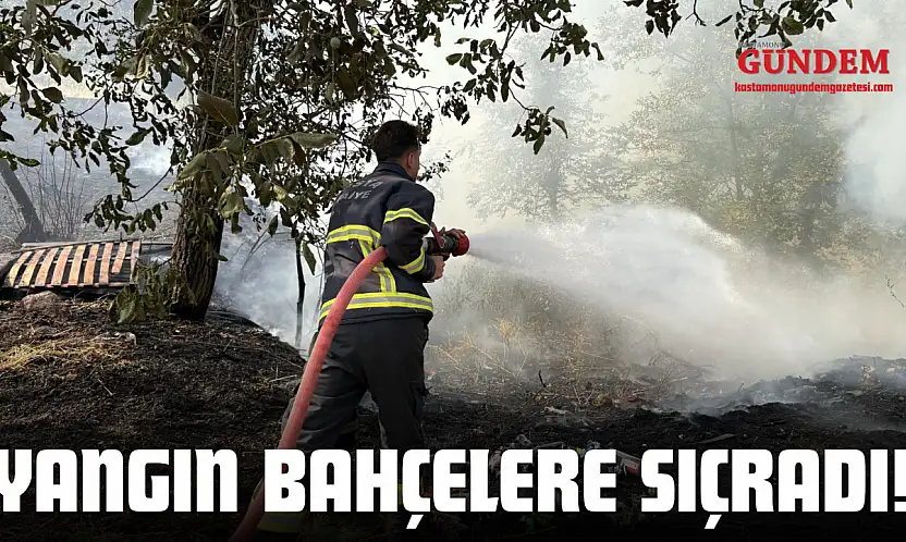 Yangın Bahçelere Sıçradı!