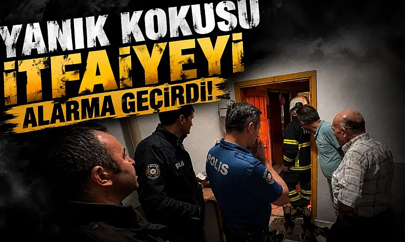 Yanık Kokusu İtfaiyeyi Alarma Geçirdi!