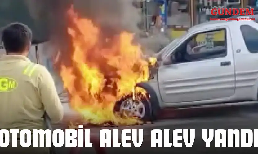 Yıllarca Para Biriktirdi, Satın Aldığı Araç Alev Alev Yandı
