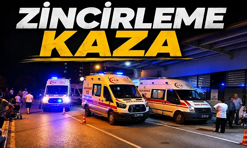 Zincirleme Kaza: Yaralılar Var!