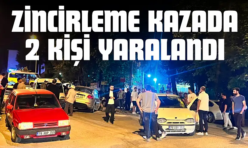 Zincirleme Kazada 2 Kişi Yaralandı