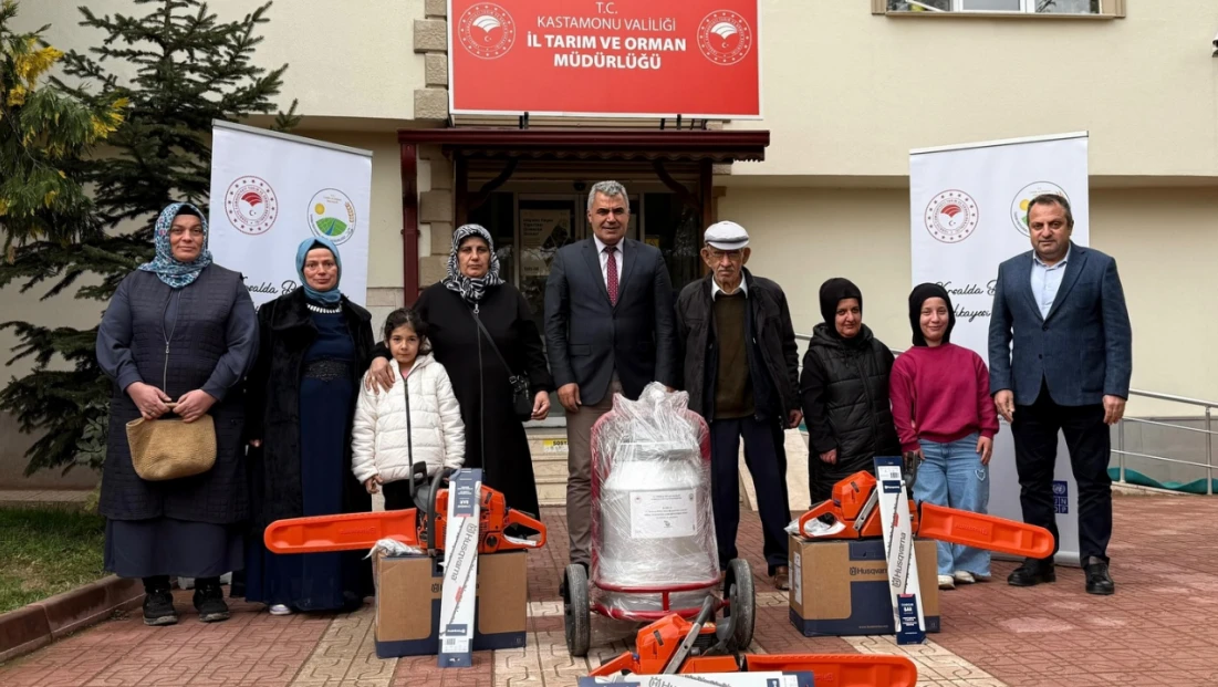 100 Kadın Üreticiye Ekipman Desteği