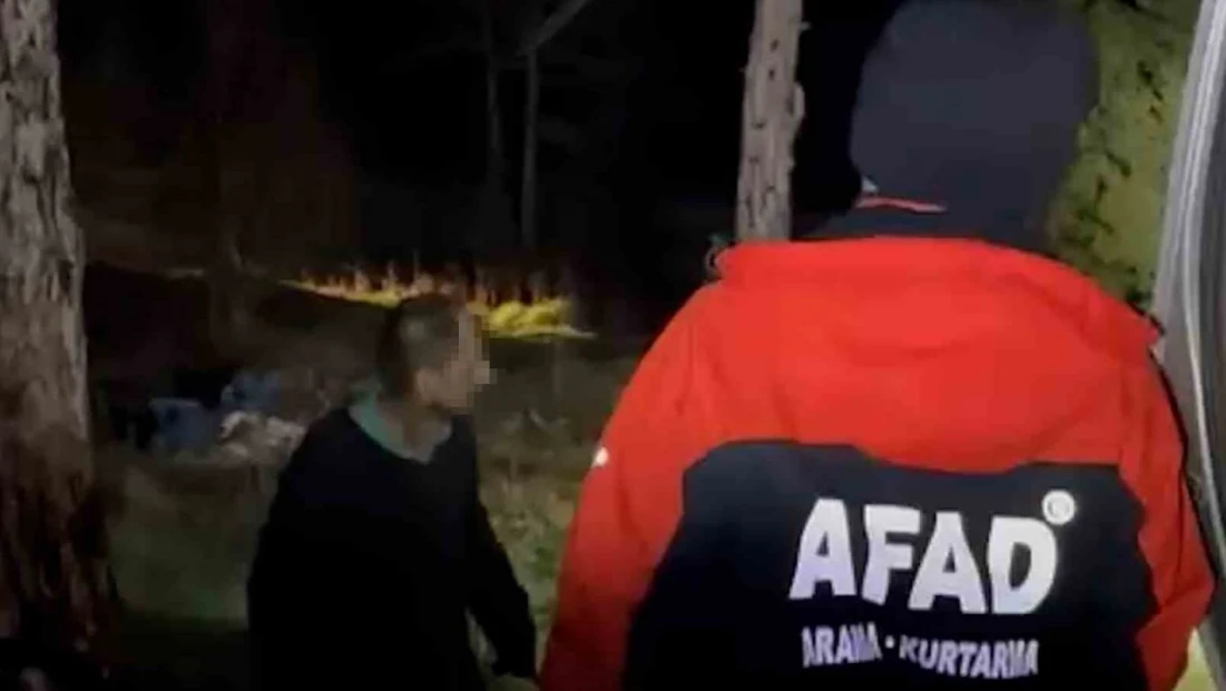 Bolu'da Kaybolan Zihinsel Engelli Vatandaş 20 Saat Sonra Sağ Bulundu