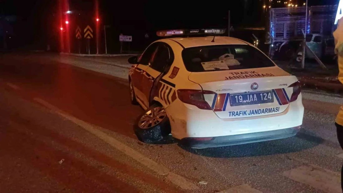 Çorum'da Kırmızı Işıkta Zincirleme Kaza