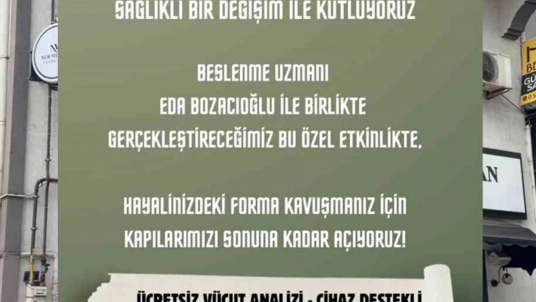 Ereğli'de Ücretsiz Diyetisyen Desteği Ve Vücut Analizi Etkinliği