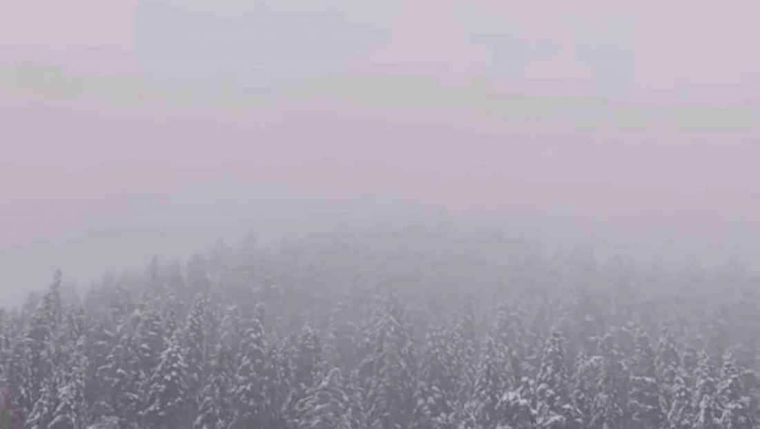 Ilgaz Dağı'nda Kar Yağışı Etkili Oldu
