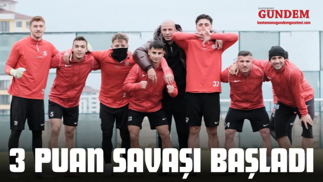 3 Puan Savaşı Başladı