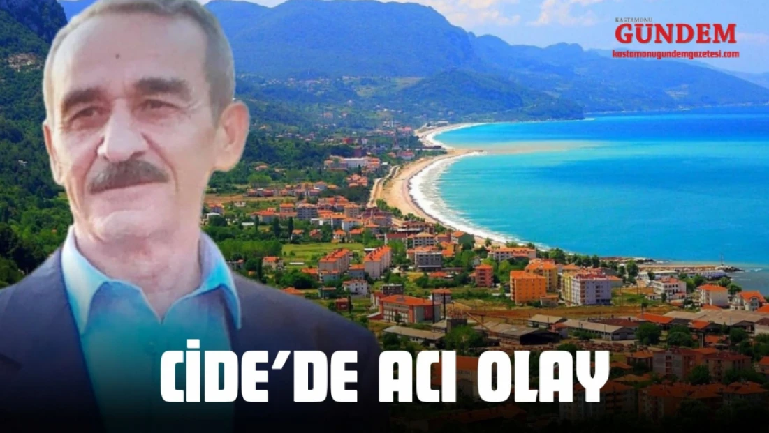 Cide’de Acı Olay