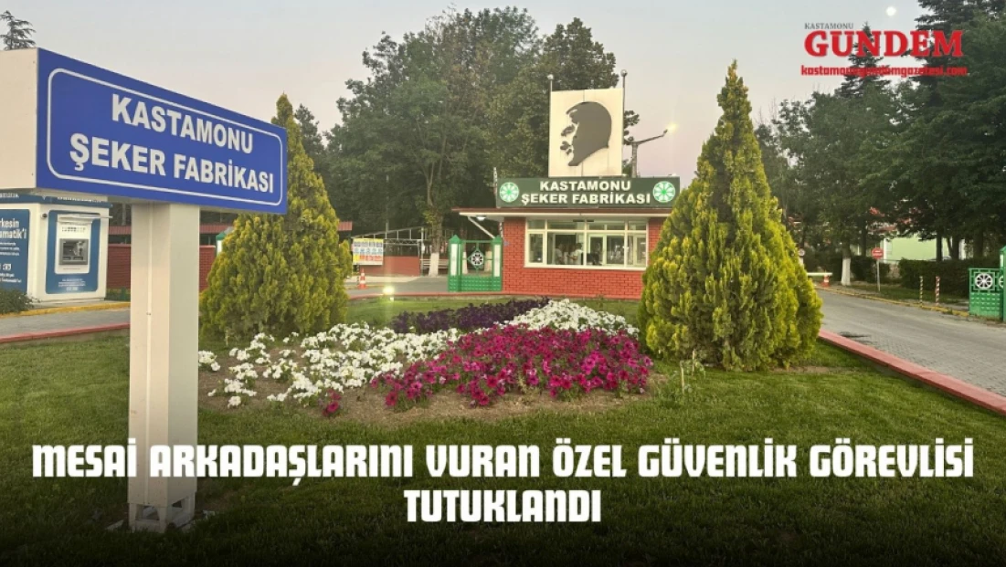 Mesai Arkadaşlarını Vuran Özel Güvenlik Görevlisi Tutuklandı