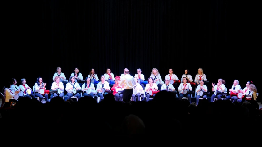 Rhytmica Ve Sarıkonak Ritim Topluluğu Konser Verdi