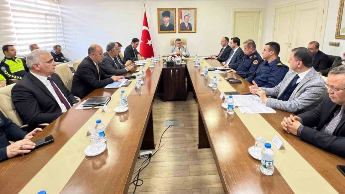 Sinop'ta Kış Mevsimi Trafik Tedbirleri Toplantısı
