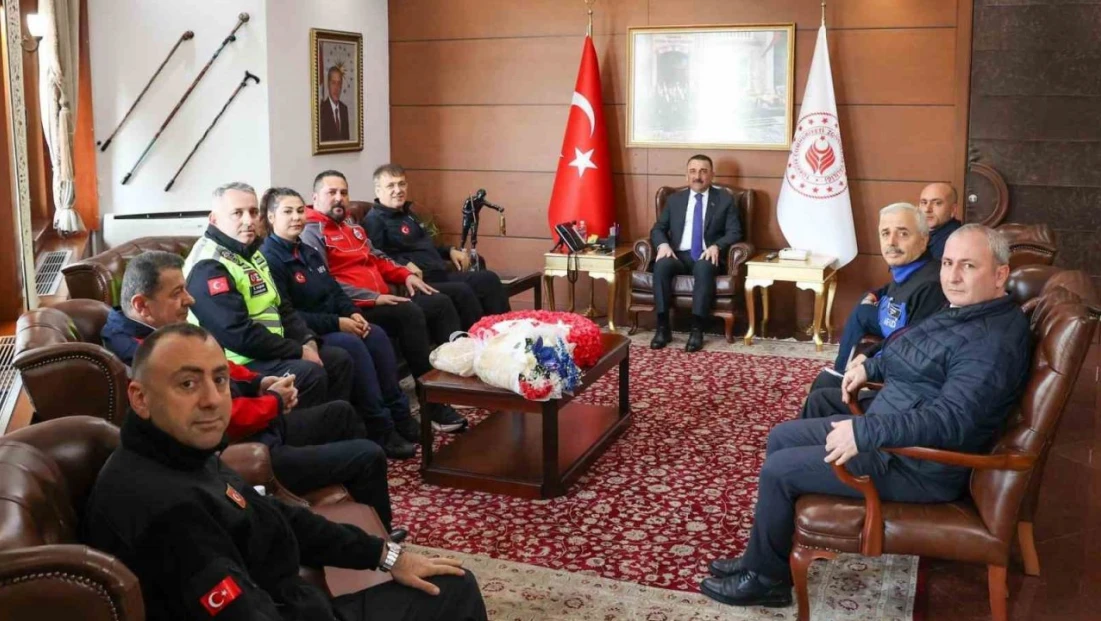 Vali Hacıbektaşoğlu, Kurum Temsilcilerini Kabul Etti