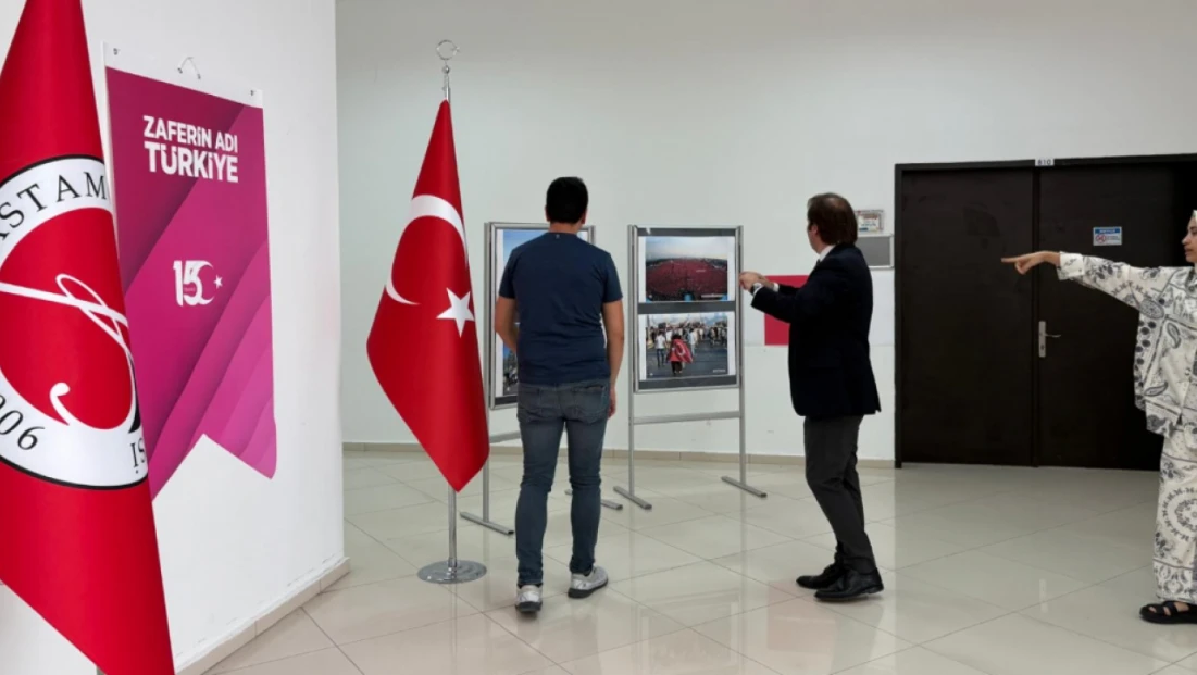 ‘Zaferin Adı Türkiye’ Temalı Sergi Ziyarete Açıldı