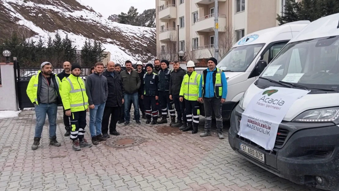 20 madenci daha yola çıktı