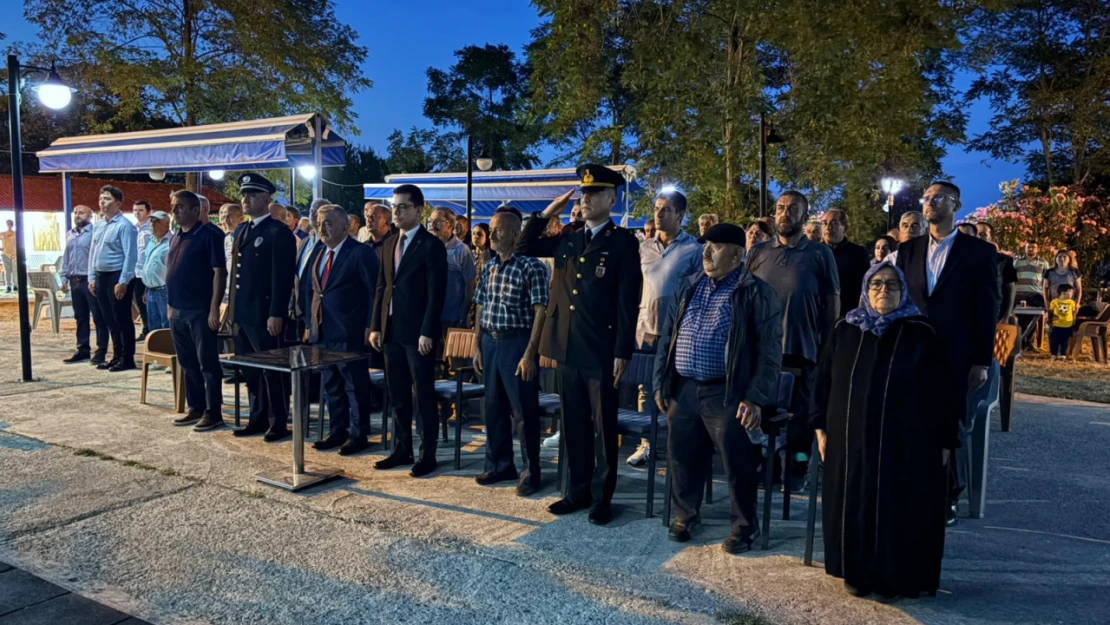 15 Temmuz İçin Anma Programı Düzenlendi
