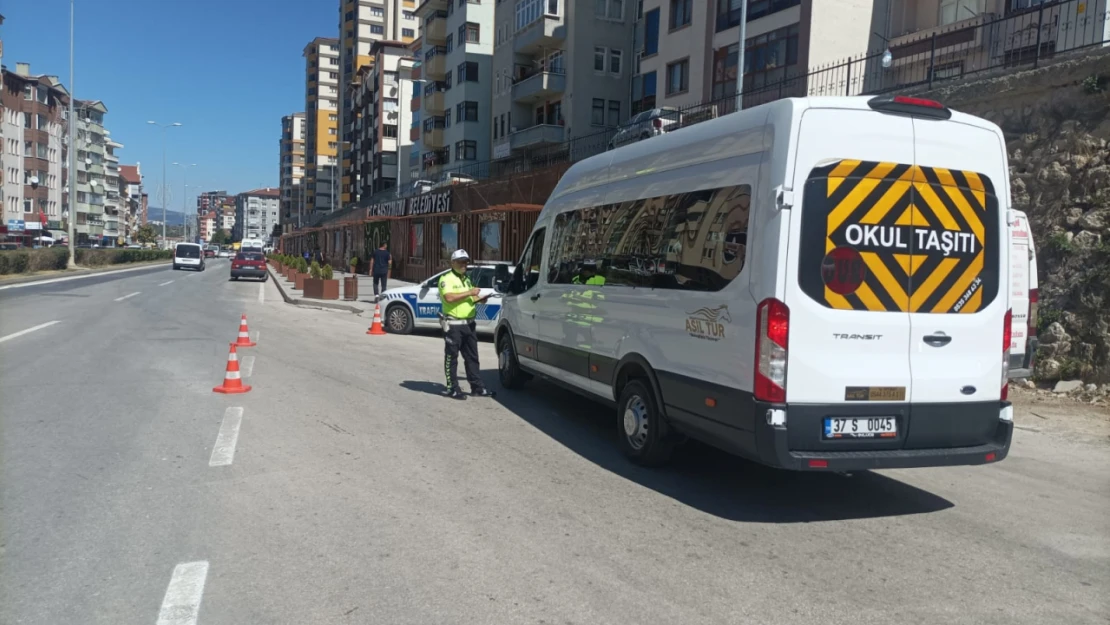 192 okul servis aracı denetlendi