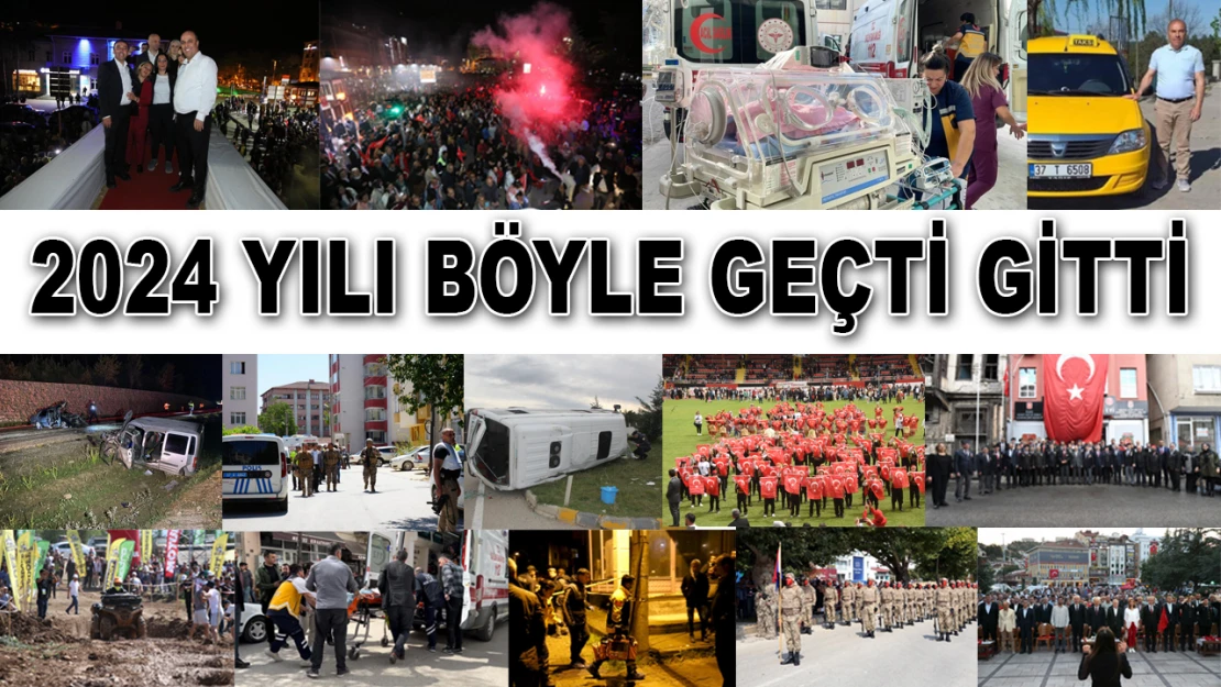 2024 Yılı Böyle Geçti Gitti