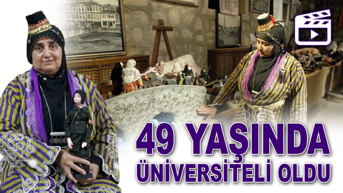 49 Yaşında Üniversiteli Oldu