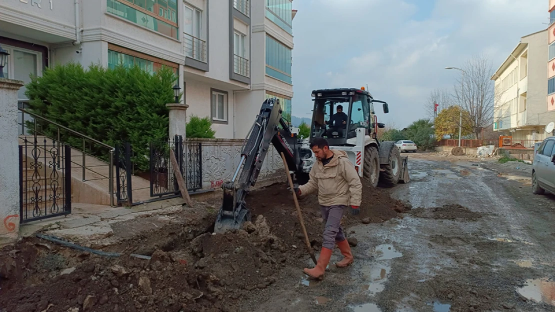 Abana içme suyu altyapısında sona yaklaştı