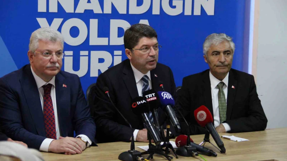 Adalet Bakanı Tunç: 'Bunlar İktidar Olsalarmış Vay Halimizeymiş'