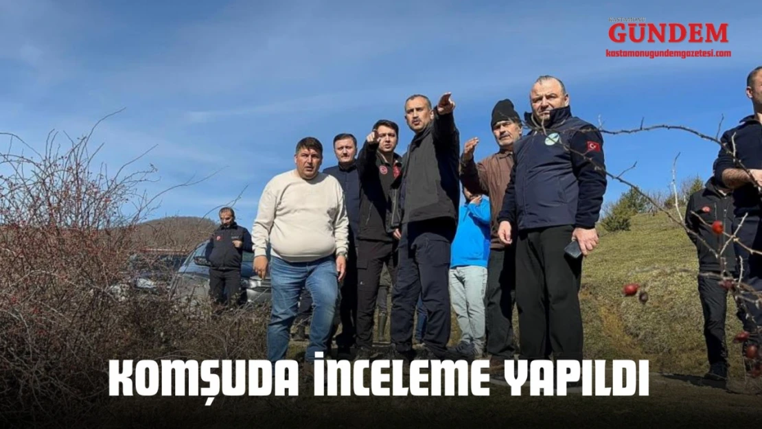 AFAD Başkan Yardımcısı Bozkurt, Heyelan Bölgesinde