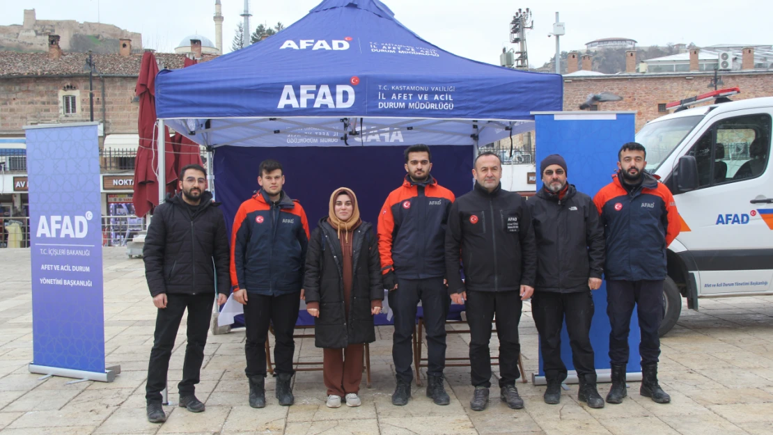 AFAD Vatandaşları Bilgilendirdi