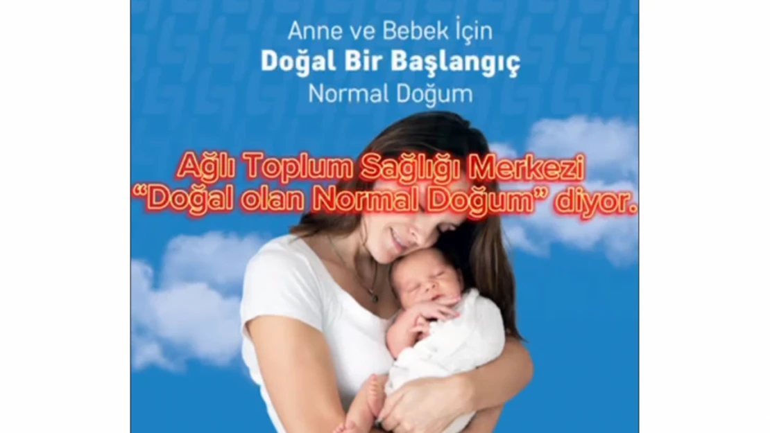 Ağlı'da Normal Doğum Teşvik Ediliyor