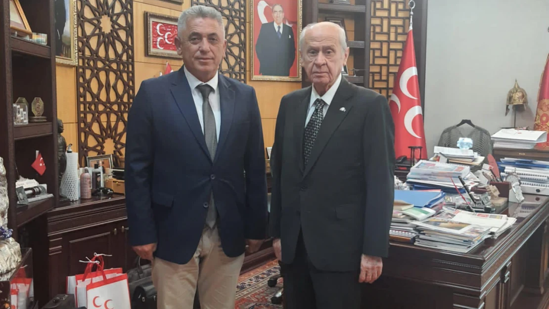 Ahmet Demir'den, Devlet Bahçeli'ye ziyaret