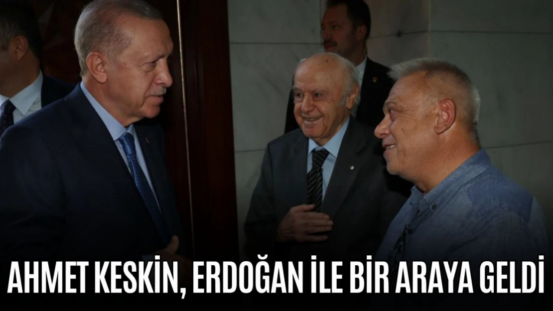 Ahmet Keskin, Erdoğan ile Bir Araya Geldi