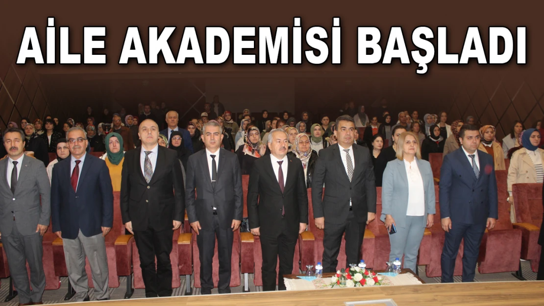 Aile Akademisi Başladı