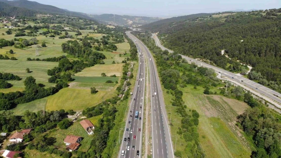 Bayram Trafiği Böyle Görüntülendi