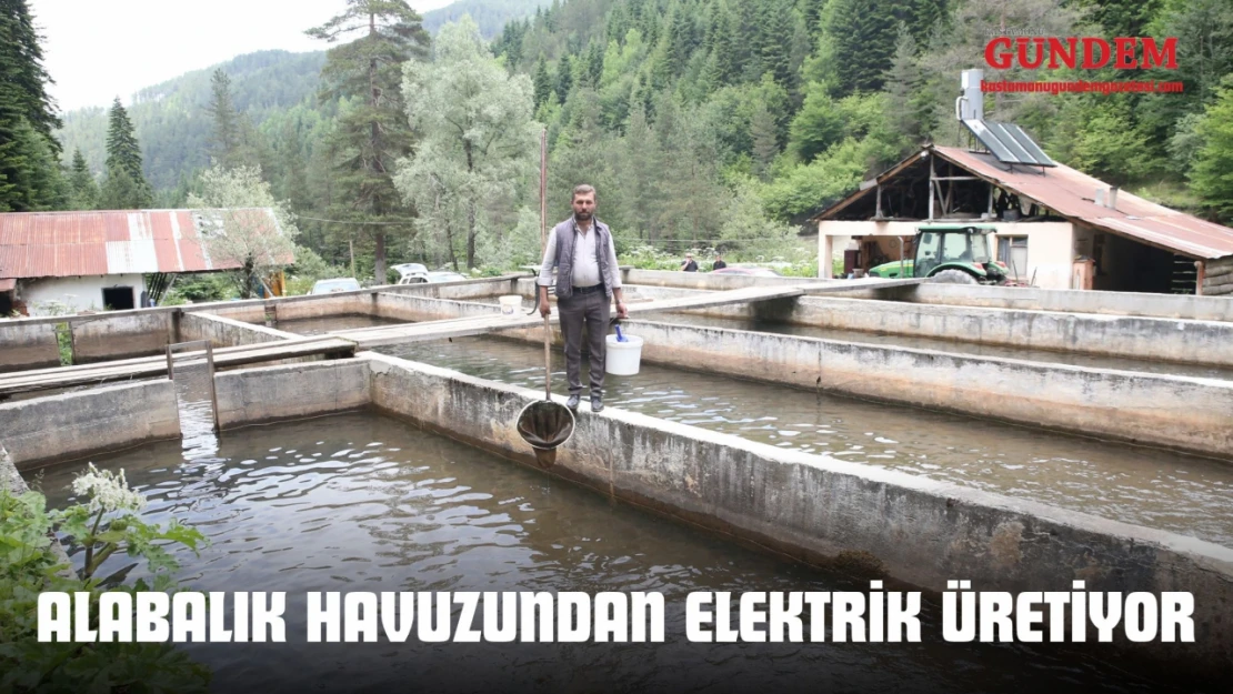 Alabalık Havuzundan Elektrik Üretiyor